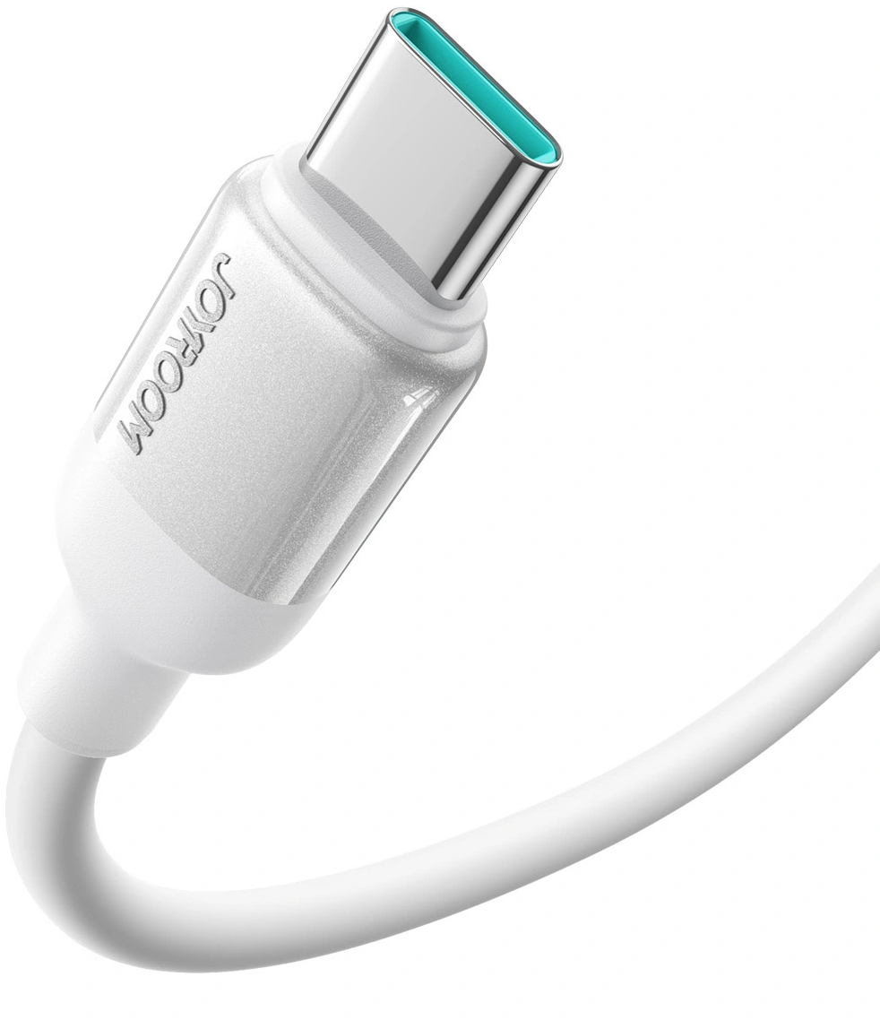 USB-A till USB-C data- och laddningskabel Joyroom S-A62 Lively, 18W, 1,2m, vit