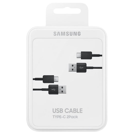 Samsung USB-A till USB-C data- och laddningskabel 2-pack, 25W, 1,5m, svart EP-DG930MBEGGWWW