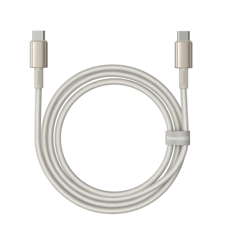 USB-C Data and Charging Cable - USB-C Baseus Tungsten Gold, 100W, 1m, Gold P10319800G21-00
