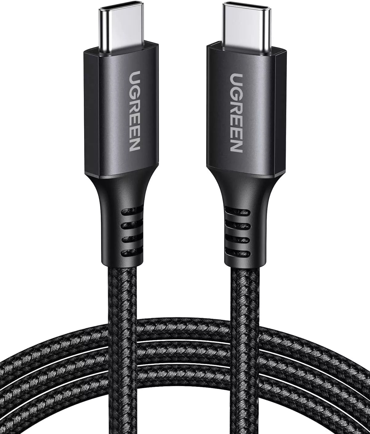 USB-C data- och laddningskabel - USB-C UGREEN US567, 60W, 2m, Grå