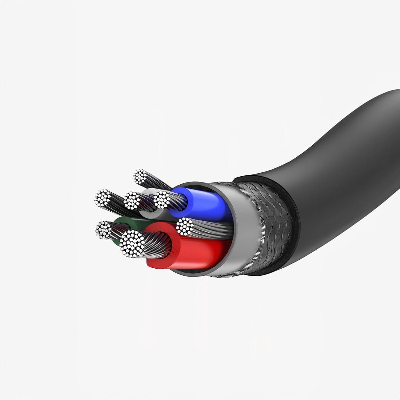 USB-C till USB-C data- och laddningskabel UGREEN US300, 100W, 2m, Svart