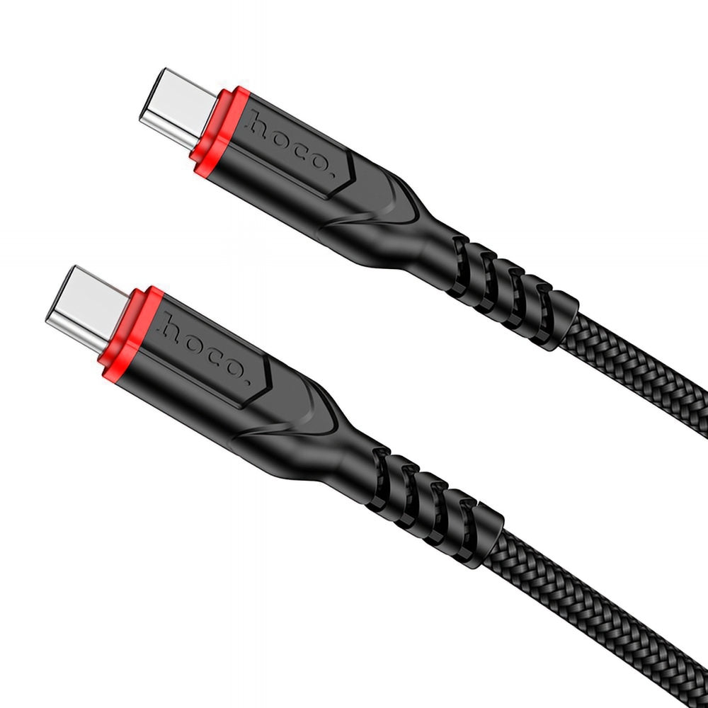 USB-C Data- och Laddningskabel - USB-C HOCO X59 Victory, 60W, 1m, Svart