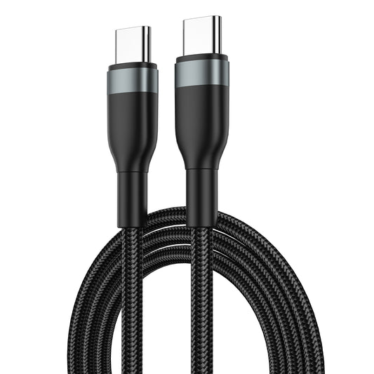 USB-C data- och laddningskabel - USB-C WiWu Wi-C017, 100W, 1,2m, Svart