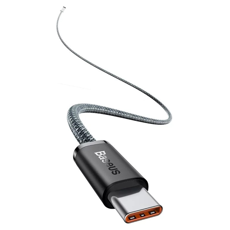 USB-C till USB-C Data- och Laddningskabel Baseus Dynamic Series, 100W, 1m, Grå CALD000216