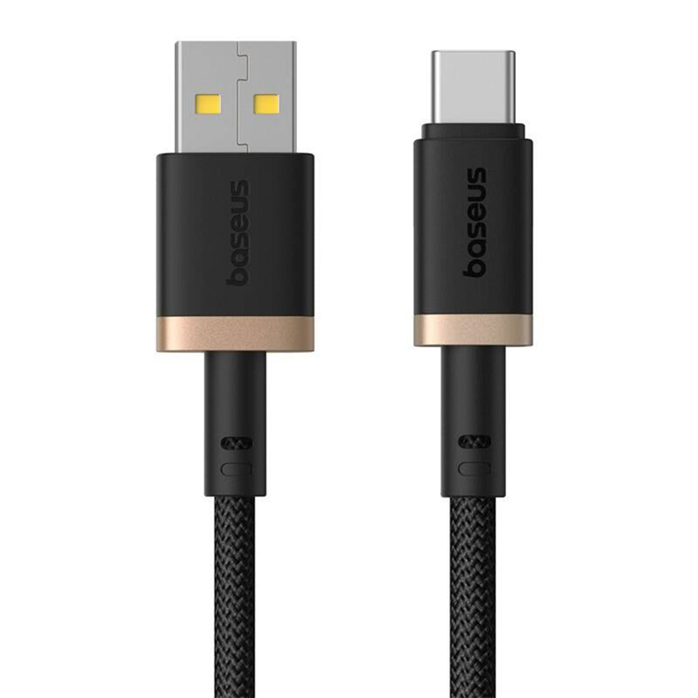 Data- och laddningskabel USB-A till USB-C Baseus Dura Series, 60W, 2m, Guld P10377802U01-02