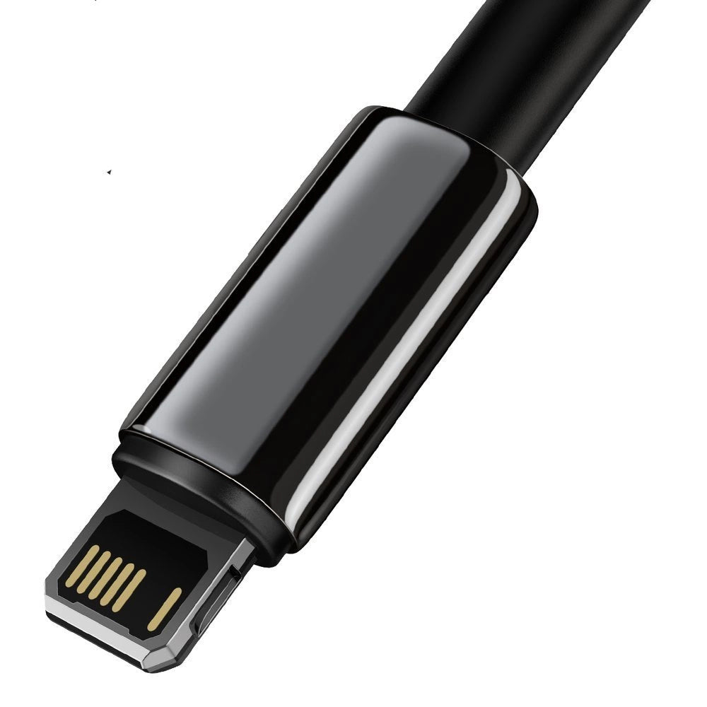 Data- och laddningskabel USB-A - Lightning Baseus Tungsten Gold, 20W, 1m, svart CALWJ-01