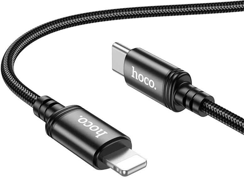 USB-C - Lightning Data- och Laddningskabel HOCO X89, 27W, 2m, Svart
