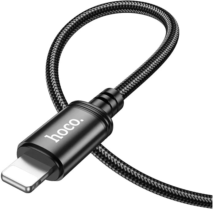 USB-C - Lightning Data- och Laddningskabel HOCO X89, 27W, 2m, Svart