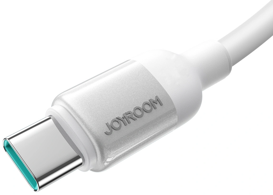 USB-A till USB-C data- och laddningskabel Joyroom S-A62 Lively, 18W, 1,2m, vit