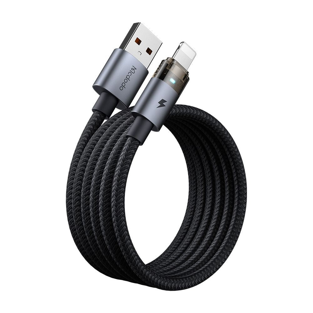 Data- och laddningskabel USB-A - Lightning McDodo CA-6910, 18W, 1.2m, Svart