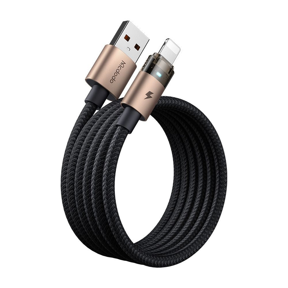 USB-A - Lightning McDodo CA-6911 data- och laddningskabel, 18W, 1.2m, Guld