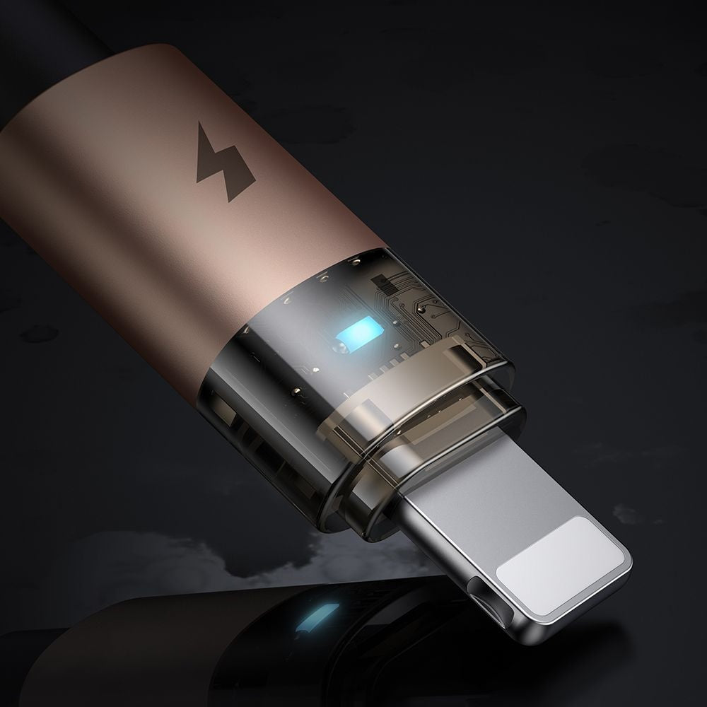 USB-A - Lightning McDodo CA-6911 data- och laddningskabel, 18W, 1.2m, Guld