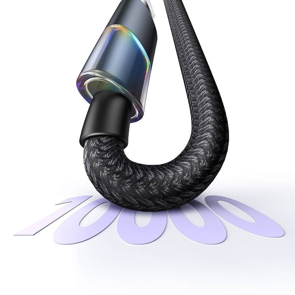 Data- och laddningskabel USB-A - Lightning McDodo CA-8170 Colorful, 18W, 1.2m, Svart