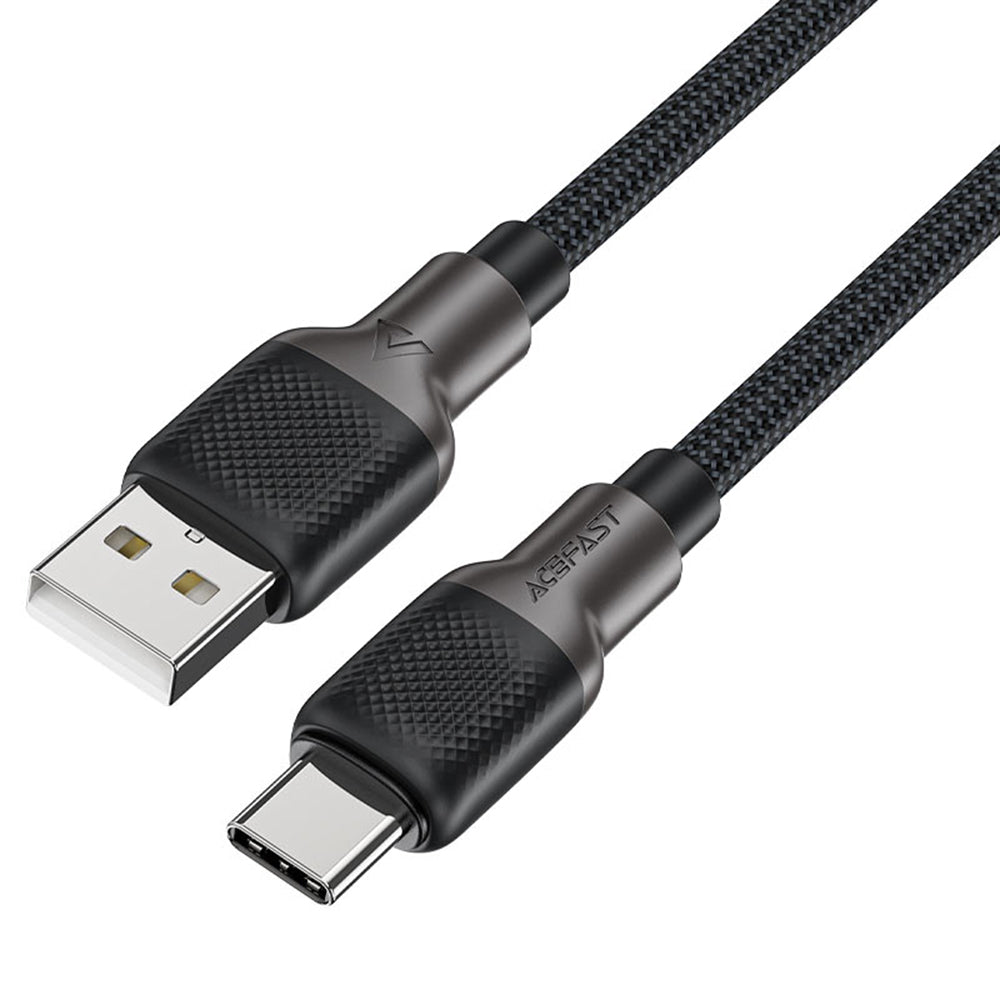 Data- och laddningskabel USB-A till USB-C Acefast C10-04, 18W, 1.2m, Svart