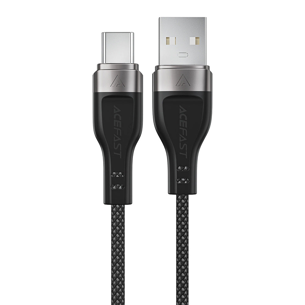 Data- och laddningskabel USB-A - USB-C Acefast C11-04, 18W, 1.2m, Svart