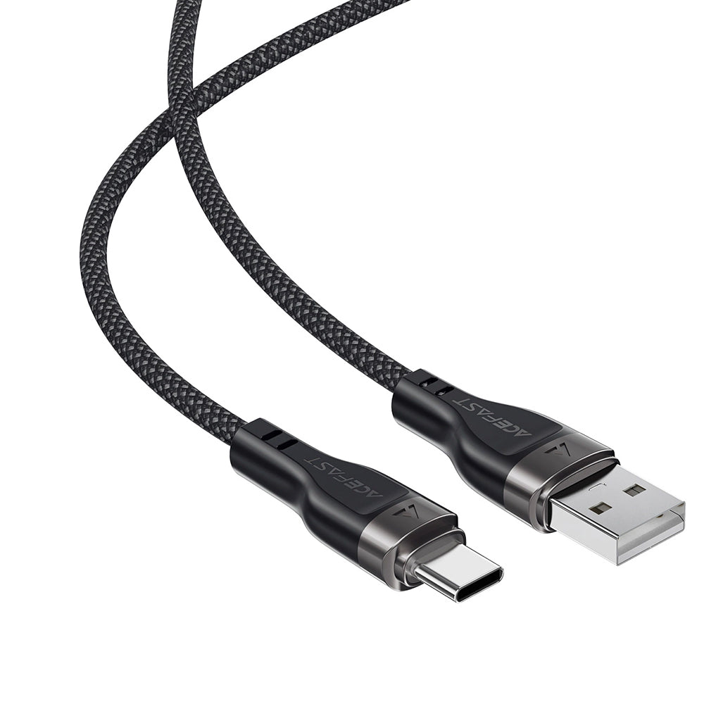 Data- och laddningskabel USB-A - USB-C Acefast C11-04, 18W, 1.2m, Svart