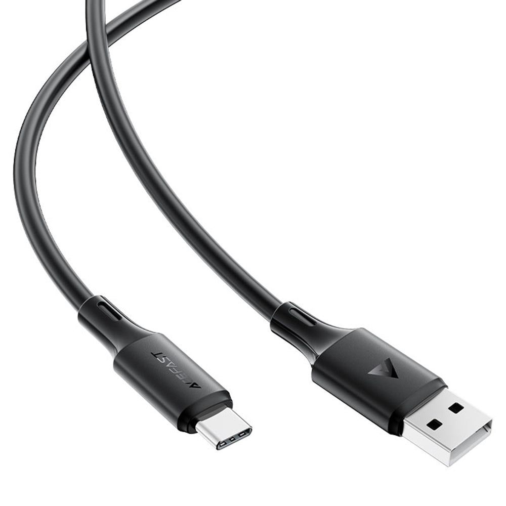 Data- och laddningskabel USB-A - USB-C Acefast C17-04, 18W, 1.2m, Svart