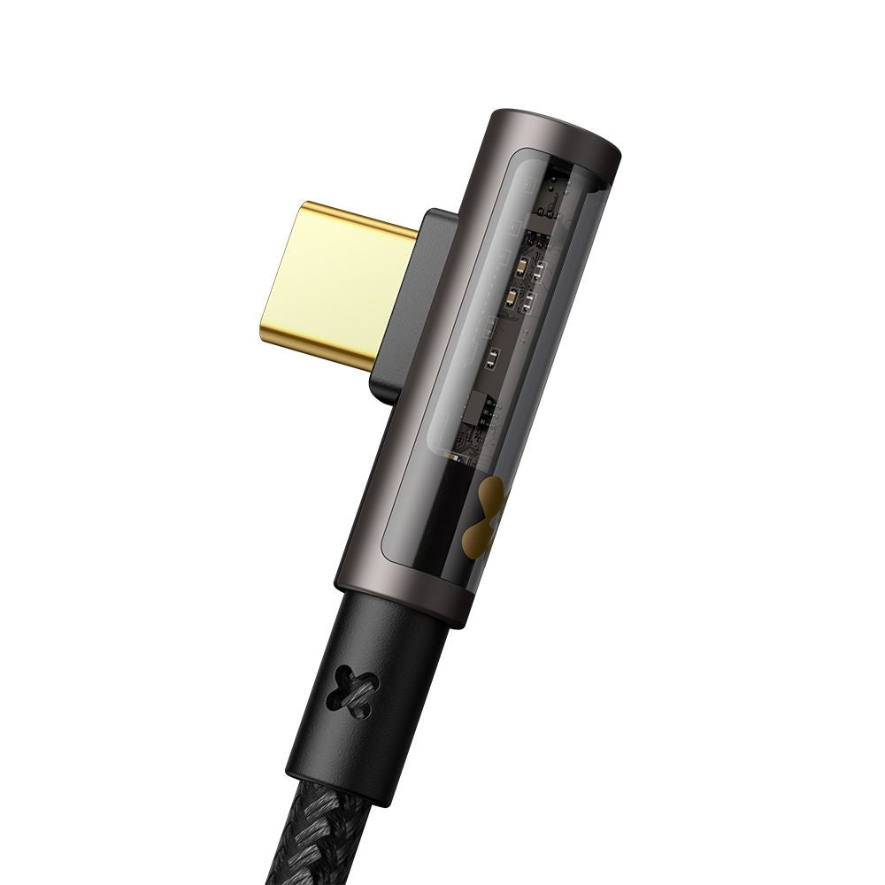 Data- och laddningskabel USB-A - USB-C McDodo CA-3380 Angled, 100W, 1.2m, Svart