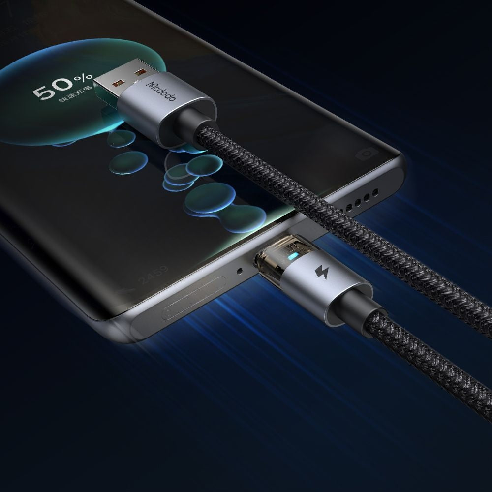 Data- och laddningskabel USB-A - USB-C McDodo CA-6890, 66W, 1.2m, Svart