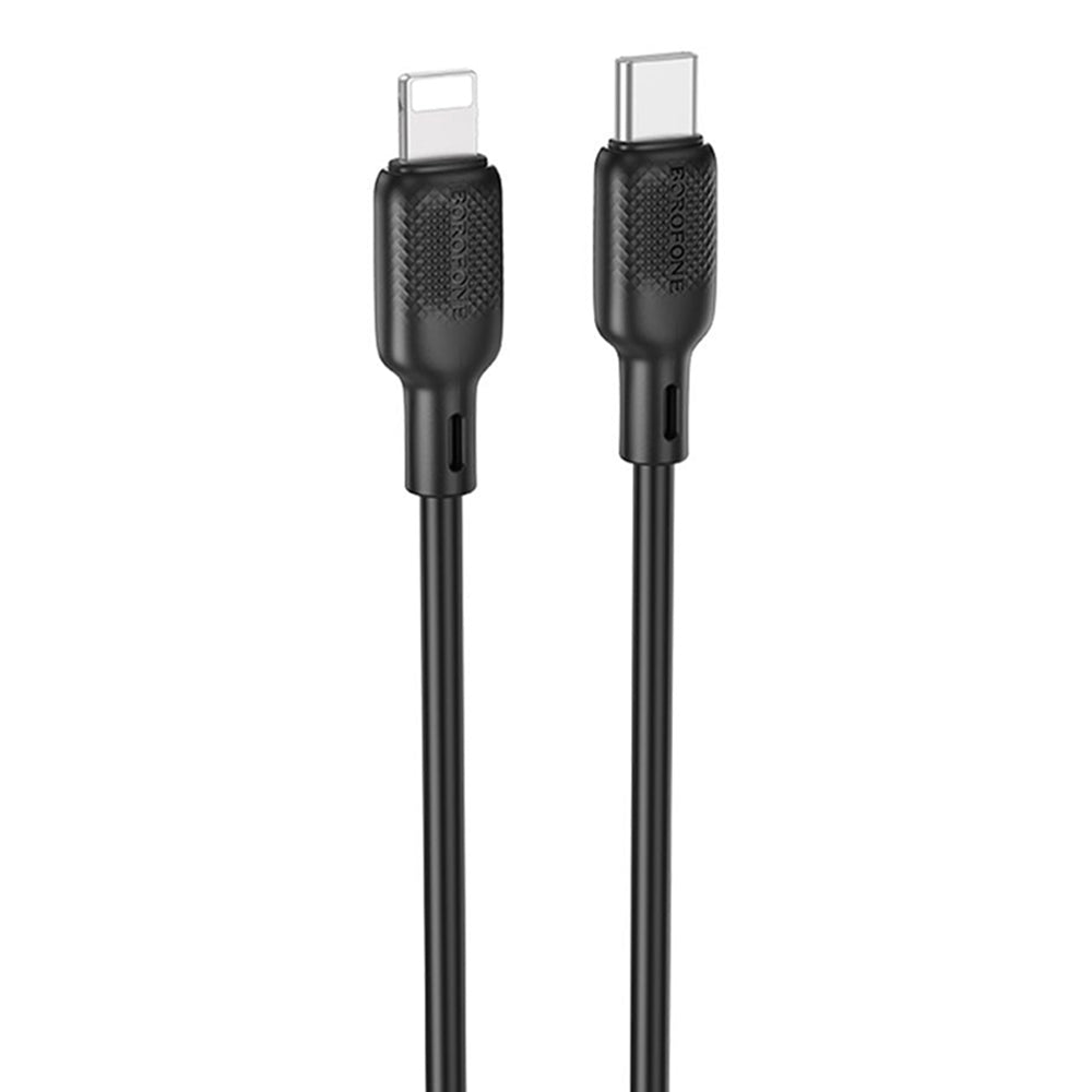 USB-C - Lightning Laddnings- och Datakabel Borofone BX113 Lenny, 27W, 2m, Svart