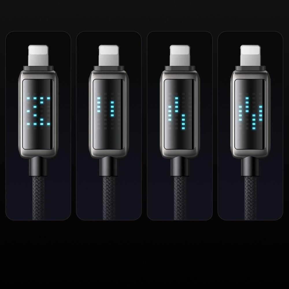 USB-C - Lightning McDodo CA-2630 Display data- och laddningskabel, 36W, 1.2m, Svart
