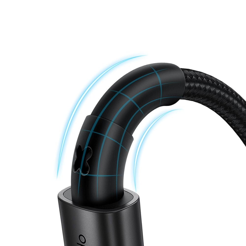 Data- och laddningskabel USB-C till Lightning McDodo CA-2850, 36W, 1.2m, Svart