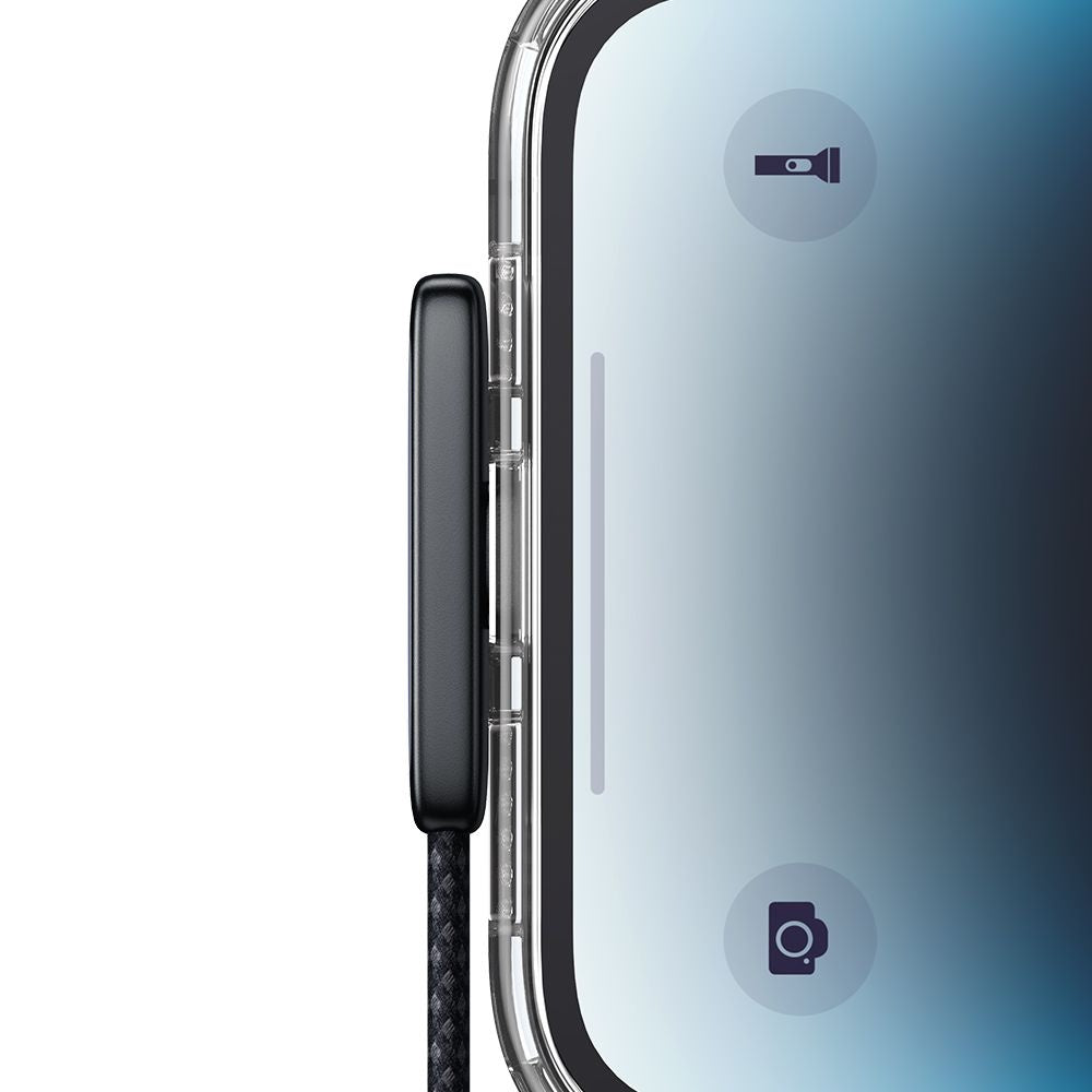 USB-C - Lightning McDodo CA-3350 Angled data- och laddningskabel, 36W, 1.2m, Svart