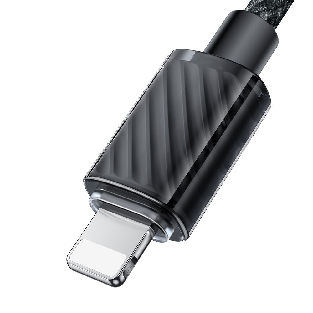 Data- och laddningskabel USB-C - Lightning McDodo CA-3660, 36W, 1.2m, Svart
