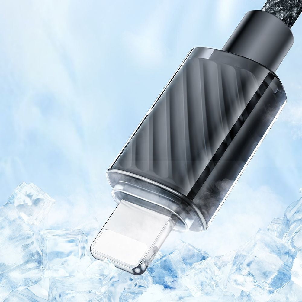 Data- och laddningskabel USB-C - Lightning McDodo CA-3660, 36W, 1.2m, Svart