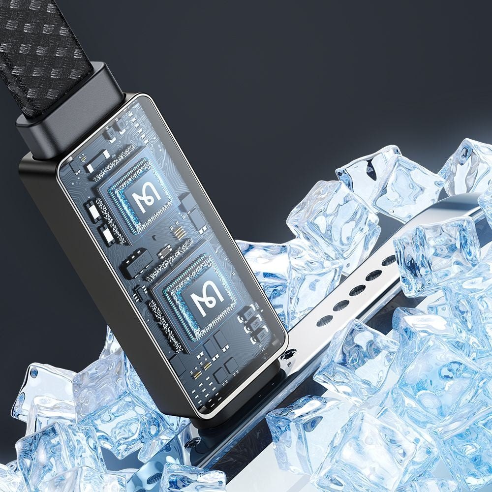 Data- och laddningskabel USB-C - Lightning McDodo CA-4960 Rythm Display, 36W, 1.2m, Svart