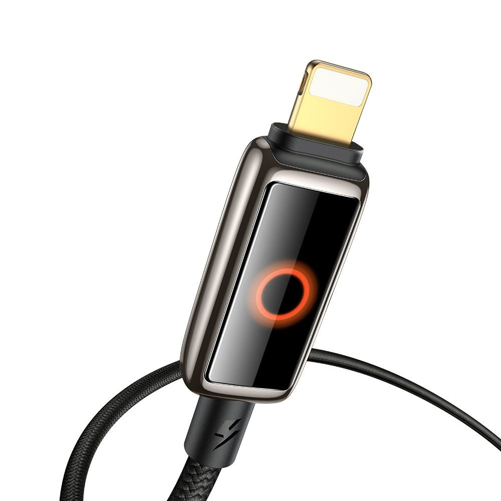 USB-C - Lightning McDodo CA-6670 Auto Power Off, 36W, 1.2m, Svart