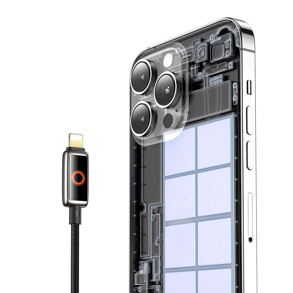 USB-C - Lightning McDodo CA-6670 Auto Power Off, 36W, 1.2m, Svart