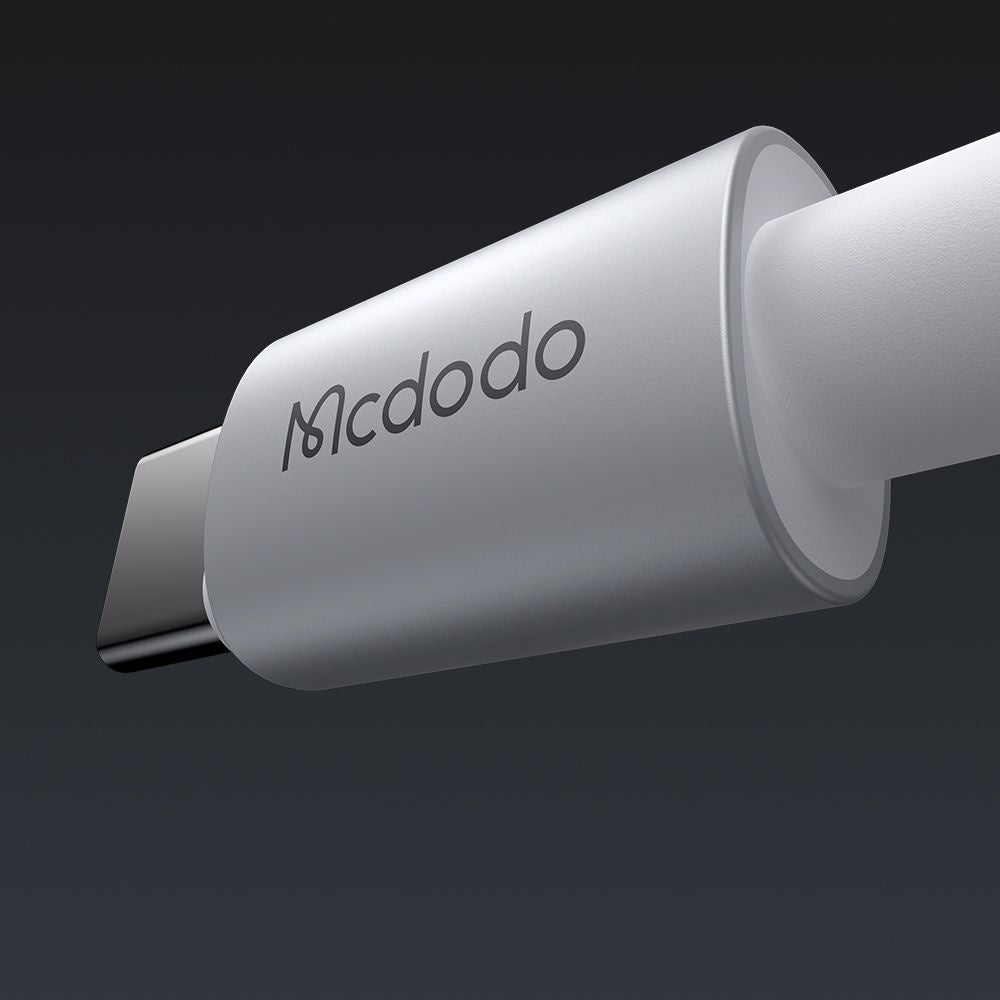 Data- och laddningskabel USB-C - Lightning McDodo CA-6942, 36W, 1.2m, Vit