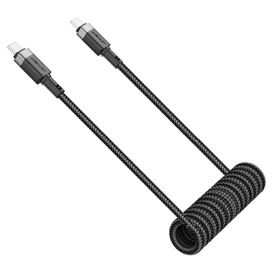 Data- och laddningskabel USB-C - USB-C Acefast C14-03, 60W, 1.2m, Svart