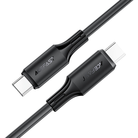 USB-C data- och laddningskabel - USB-C Acefast C17-03, 60W, 1.2m, Svart