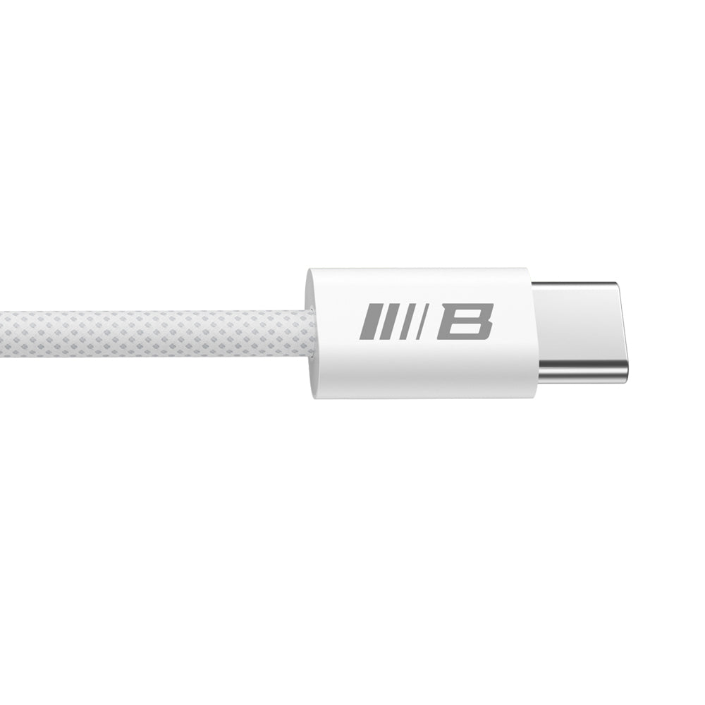 USB-C Data- och Laddningskabel - USB-C Blueo, 100W, 2m, Vit