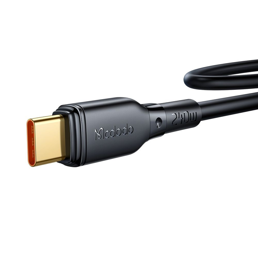 USB-C - USB-C Data- och Laddningskabel McDodo CA-3310, 240W, 1.2m, Svart
