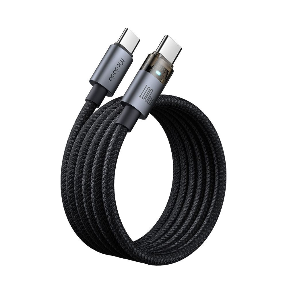 USB-C Data- och Laddningskabel - USB-C McDodo CA-5580, 100W, 1.2m, Svart
