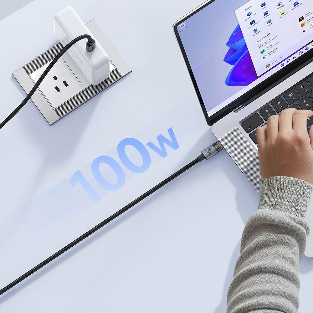 USB-C Data- och Laddningskabel - USB-C McDodo CA-5580, 100W, 1.2m, Svart