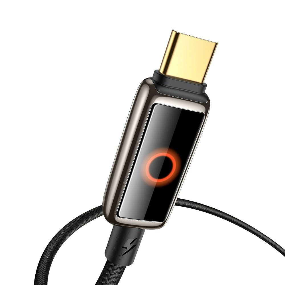 USB-C Data and Charging Cable - USB-C McDodo CA-6680 Auto Power Off, 100W, 1.2m, Black