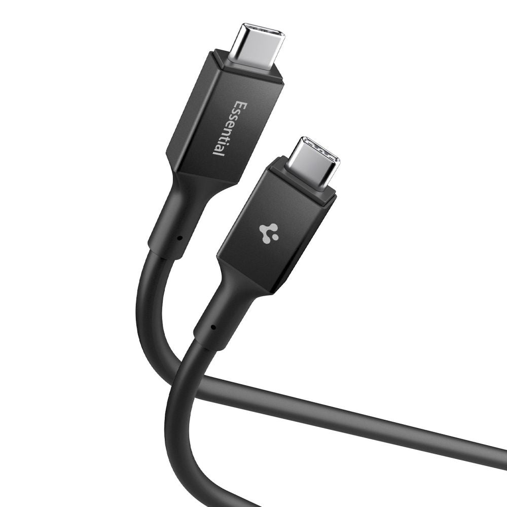 USB-C Data- och Laddningskabel - USB-C Spigen EB24012CC, 240W, 1.2m, Svart ACA09461