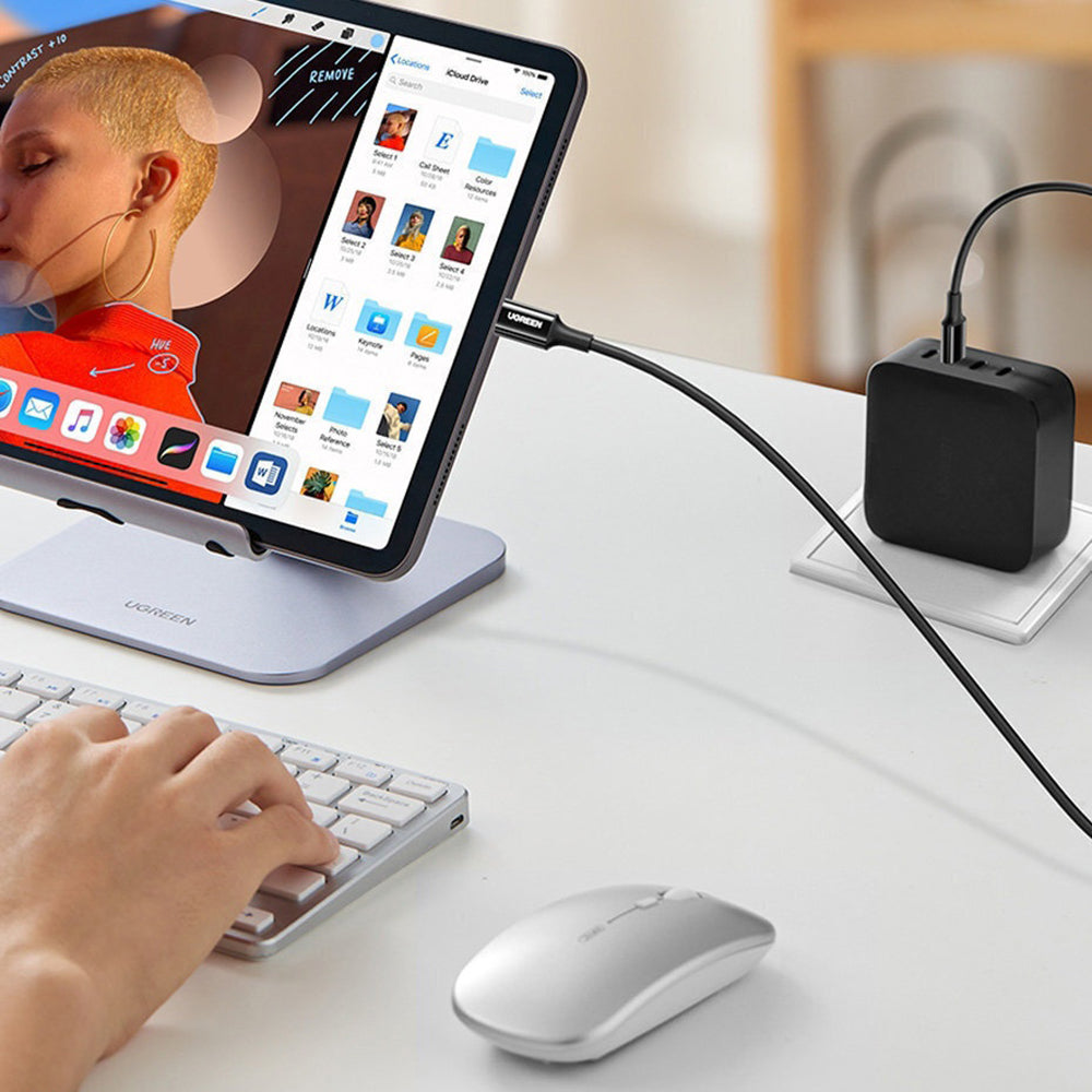 USB-C Data and Charging Cable - USB-C UGREEN US300 (80371), 100W, 1m, Black