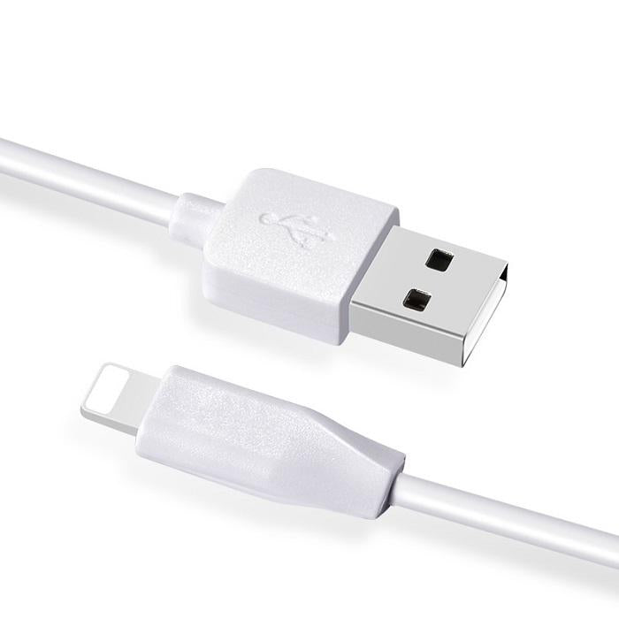 USB-A till Lightning data- och laddningskabel HOCO Rapid X1, 18W, 1m, vit