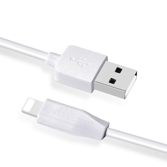 Data- och laddningskabel USB-A - Lightning HOCO Rapid X1, 18W, 1m, vit