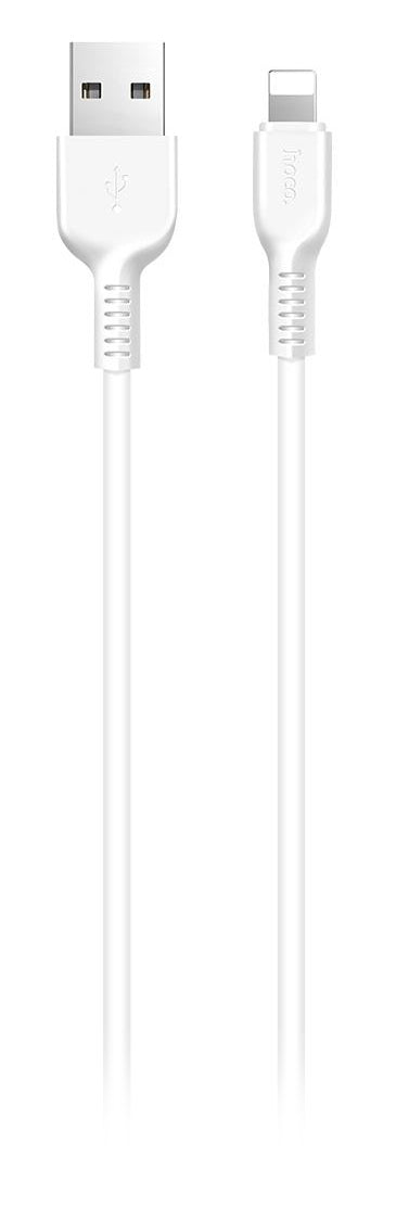 Data- och laddningskabel USB-A - Lightning HOCO Flash X20, 18W, 1m, Vit