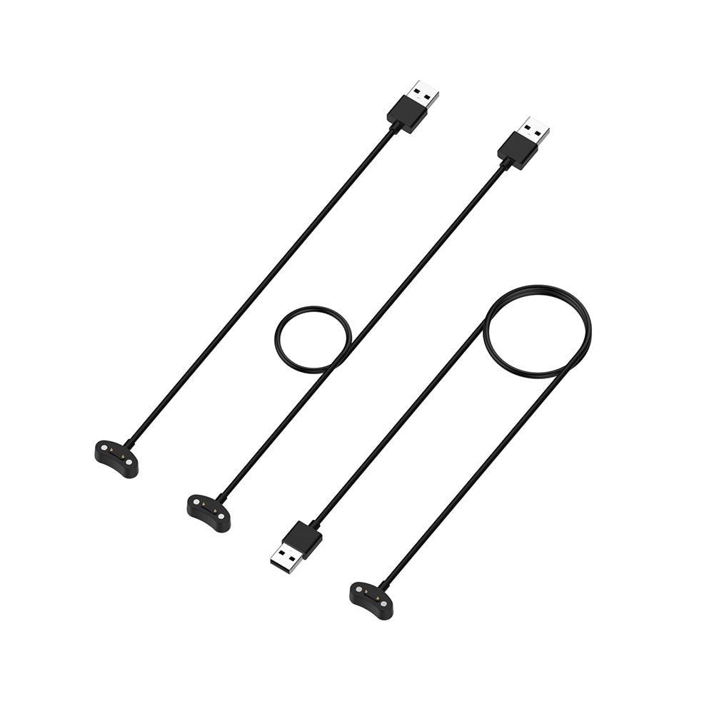 Techsuit TCW1 Laddningskabel för Mobvoi Watch Series, USB-A, Svart
