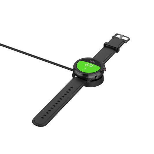 Laddningskabel Techsuit THA1 för Amazfit Watch Series, USB-A, Svart