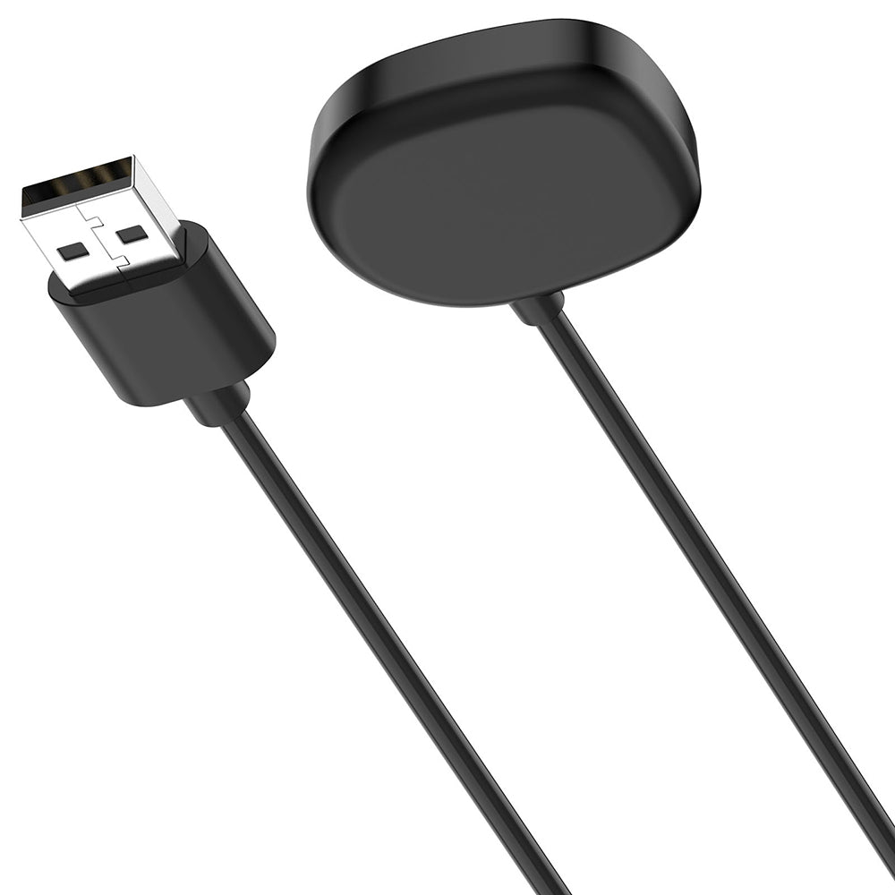 Techsuit THA4 laddningskabel för Amazfit T-Rex 3 / Balance, USB-A, Svart