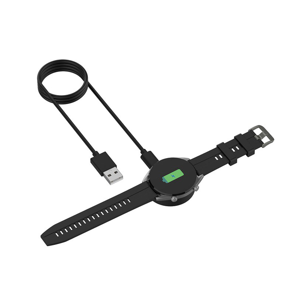Techsuit THC3 Laddningskabel för Honor Watch / Huawei Watch Series, USB-A, Svart
