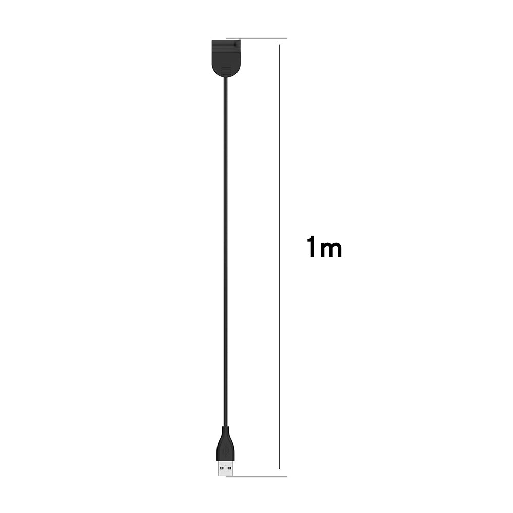 Laddningskabel Techsuit TXC1 för Xiaomi Smart Band 7 / 6 / 5, USB-A, Svart